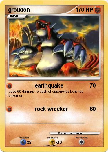 Pokemon groudon