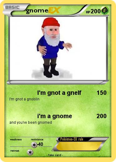 Pokemon gnome