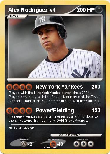 Pokemon Alex Rodriguez