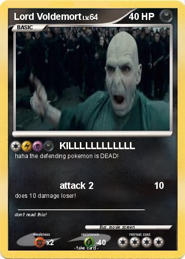 Pokemon Lord Voldemort