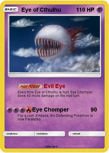 Pokemon Eye of Cthulhu