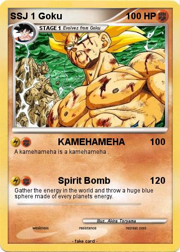 Pokemon SSJ 1 Goku