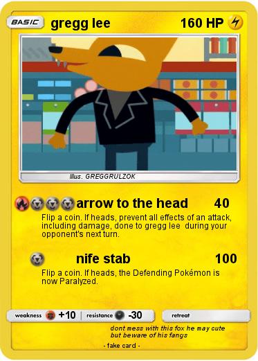 Pokemon gregg lee