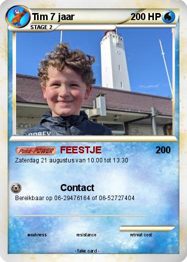 Pokemon Tim 7 jaar