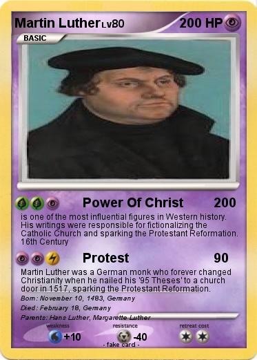Pokemon Martin Luther