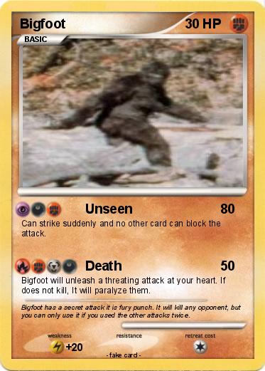 Pokemon Bigfoot
