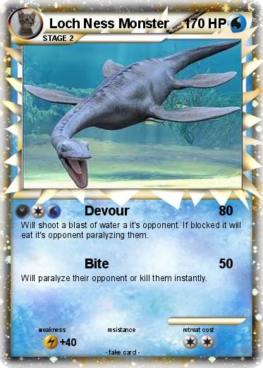 Pokemon Loch Ness Monster