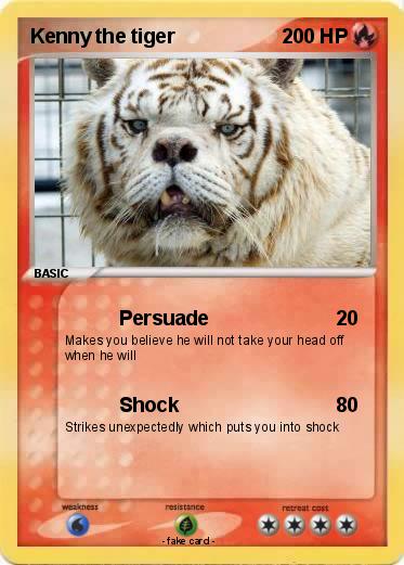 Pokemon Kenny the tiger
