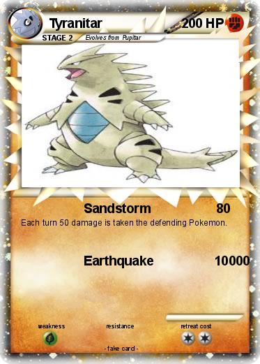 Pokemon Tyranitar
