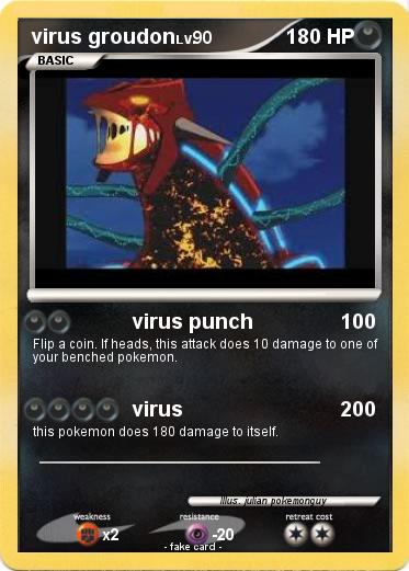 Pokemon virus groudon