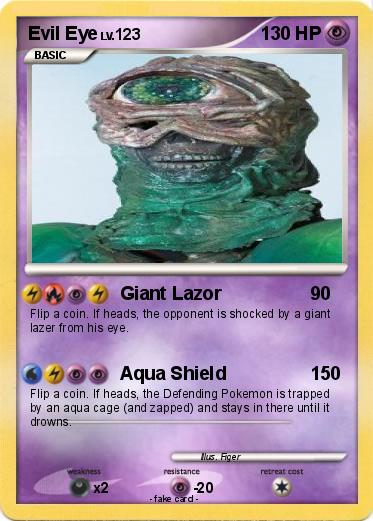 Pokemon Evil Eye
