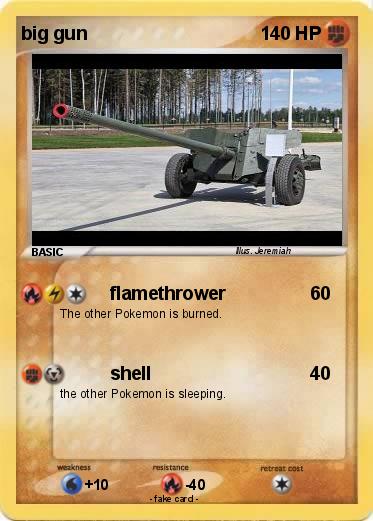 Pokemon big gun