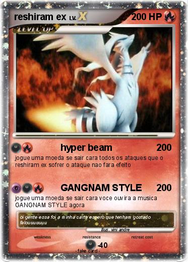Pokemon reshiram ex