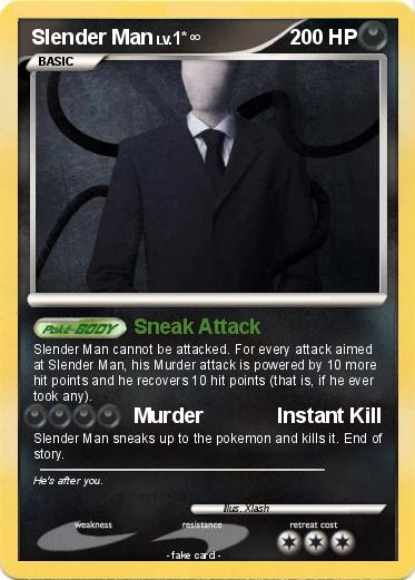 Pokemon Slender Man