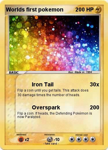 Pokemon Worlds first pokemon