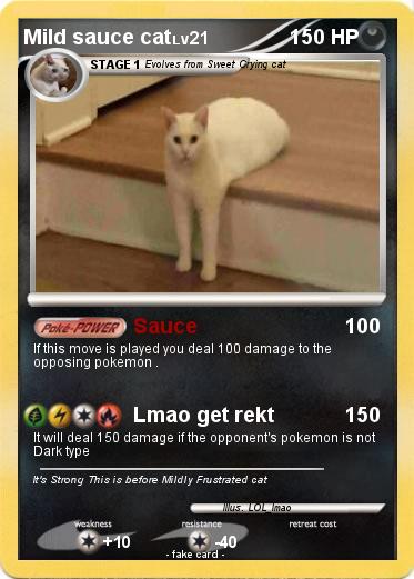 Pokemon Mild sauce cat