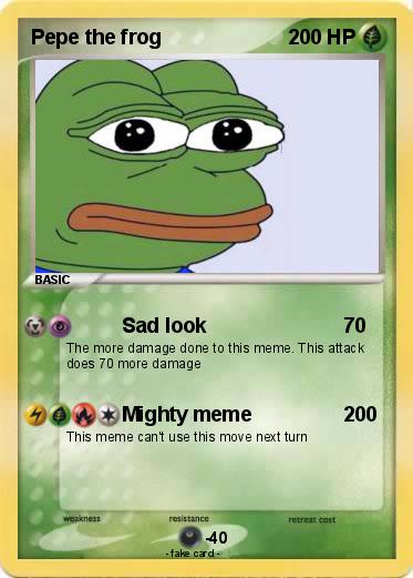 Pokemon Pepe the frog