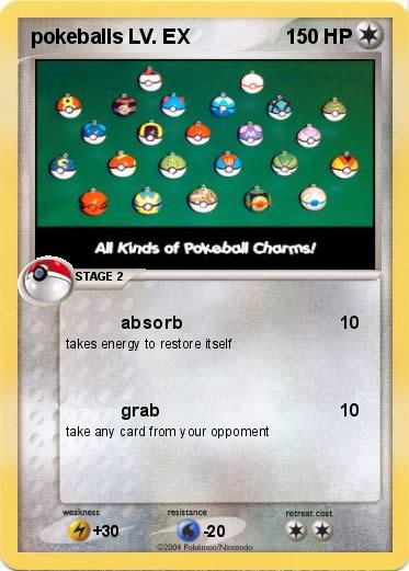Pokemon pokeballs LV. EX