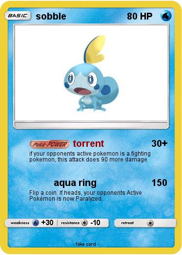 Pokemon sobble