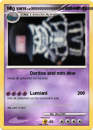 Pokemon Mlg sans