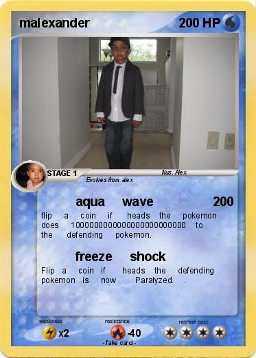 Pokemon malexander