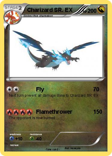 Pokemon Charizard SR. EX