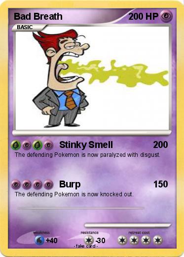 Pokemon Bad Breath