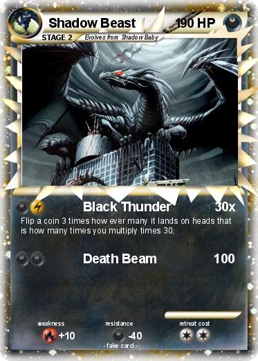 Pokemon Shadow Beast           1