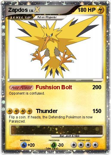 Pokemon Zapdos