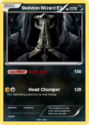 Pokemon Skeleton Wizard EX