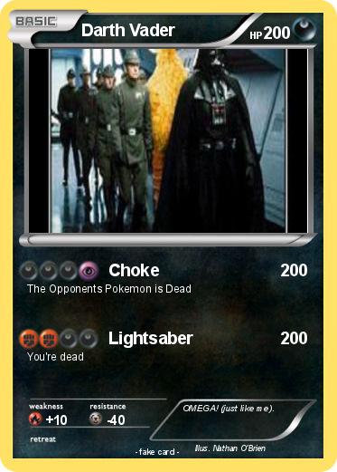 Pokemon Darth Vader