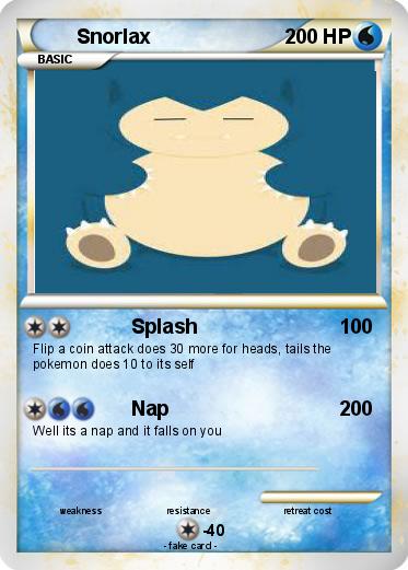 Pokemon Snorlax