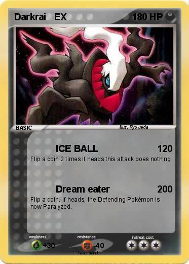 Pokemon Darkrai   EX
