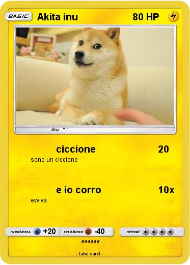Pokemon Akita inu