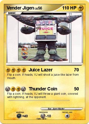 Pokemon Vender Jigen