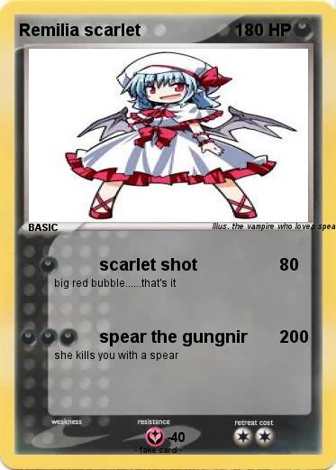 Pokemon Remilia scarlet