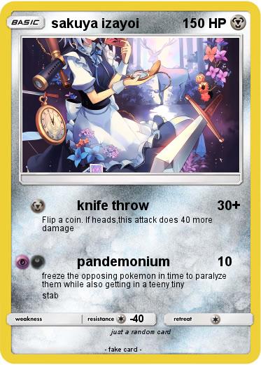Pokemon sakuya izayoi