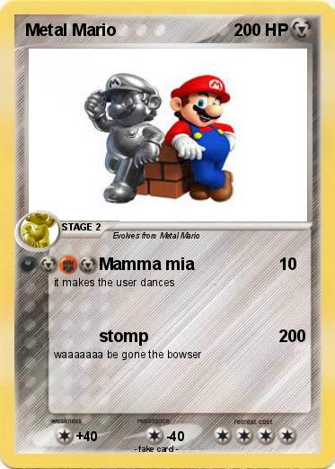 Pokemon Metal Mario