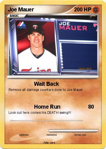 Pokemon Joe Mauer