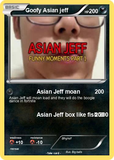 Pokemon Goofy Asian jeff