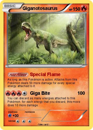 Pokemon Giganotosaurus