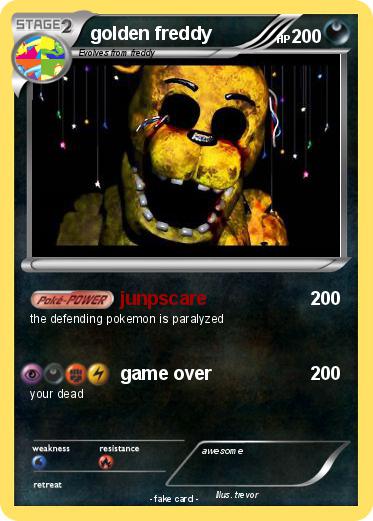 Pokemon golden freddy