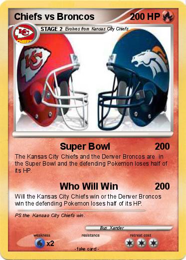 Pokemon Chiefs vs Broncos