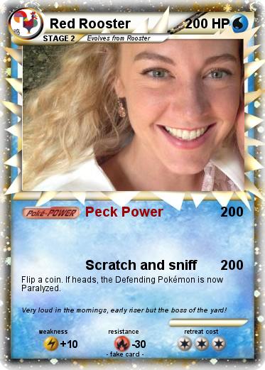 Pokemon Red Rooster