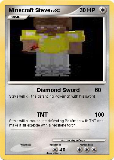 Pokemon Minecraft Steve