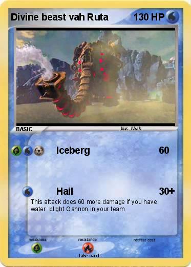 Pokemon Divine beast vah Ruta