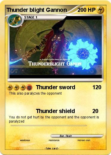 Pokemon Thunder blight Gannon