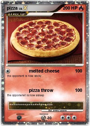 Pokemon pizza