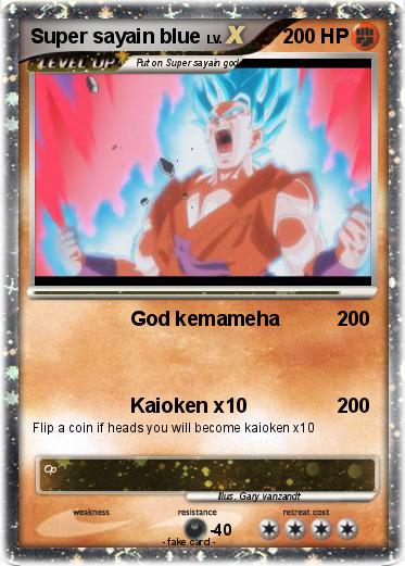 Pokemon Super sayain blue