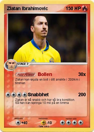 Pokemon Zlatan Ibrahimovic